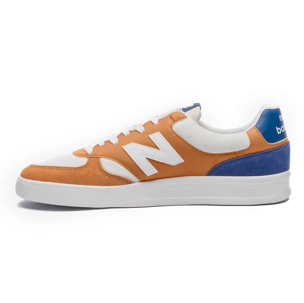 Tênis casual masculino New Balance CT300 V3 camurça bege vista lateral esquerda
